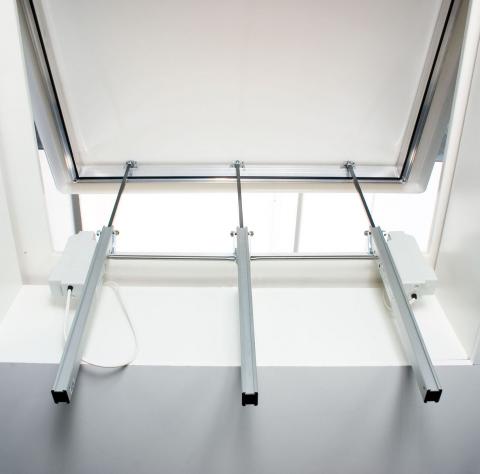 rackopener, double rack, double rack rackopener, amerflex, teleflex, raambediening, ultraflex, double rack raambediening, elektrische raambediening, elektrische rackopener