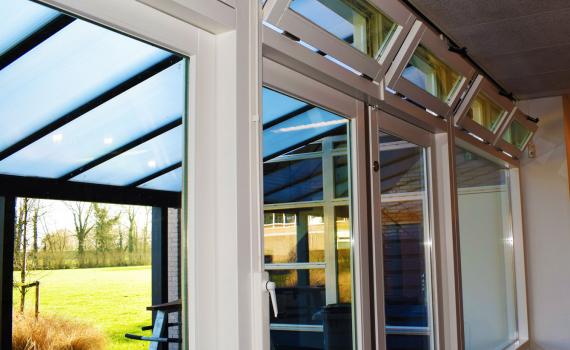 Amerflex, Teleflex, Mechanische raambediening, mechanische raamopener, Amerflex Mecline,