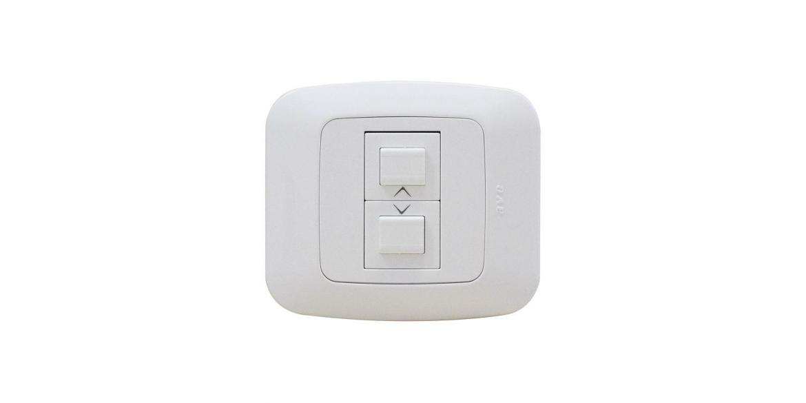 Flush mount double push botton