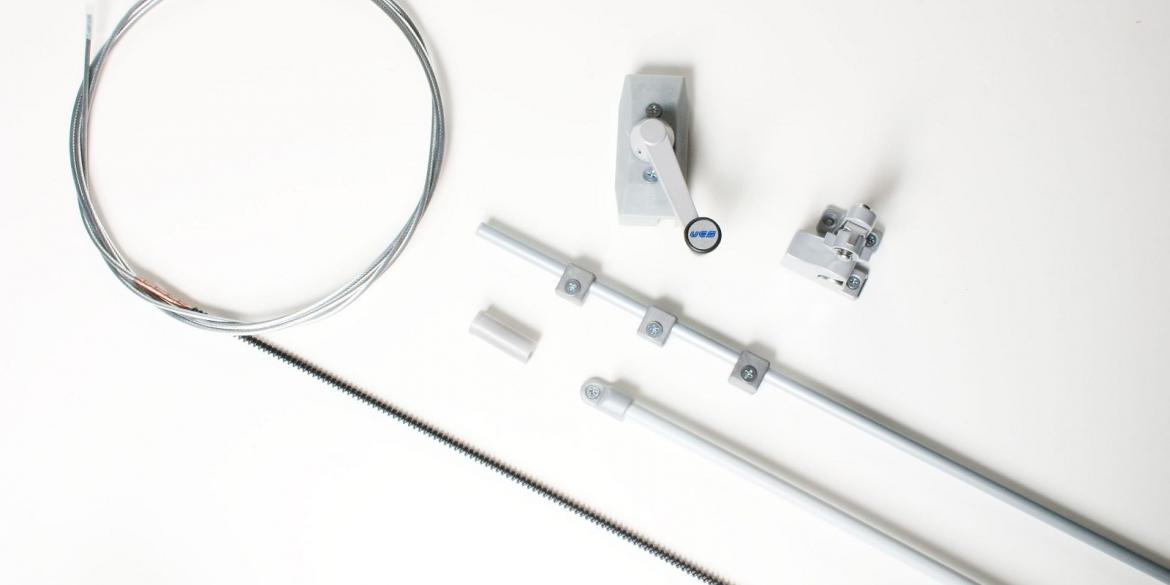 Set voor binnenval/uitzet ramen