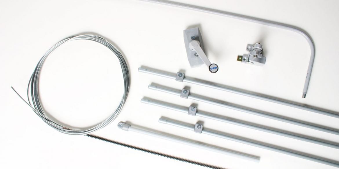 Bravo - snelle montageset voor binnen-/buitenval ramen 