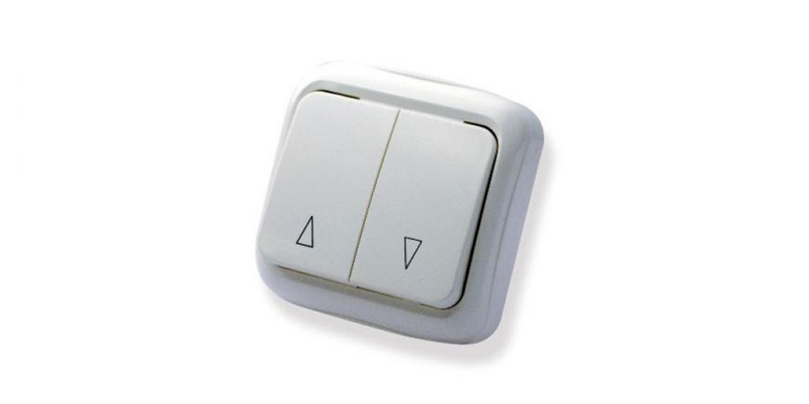 Drukknop met 2 knoppen