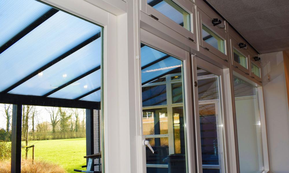 Amerflex, Teleflex, Mechanische raambediening, Mechanische raambediening Amerflex, Mec line Amerflex, Mechanische raamopener